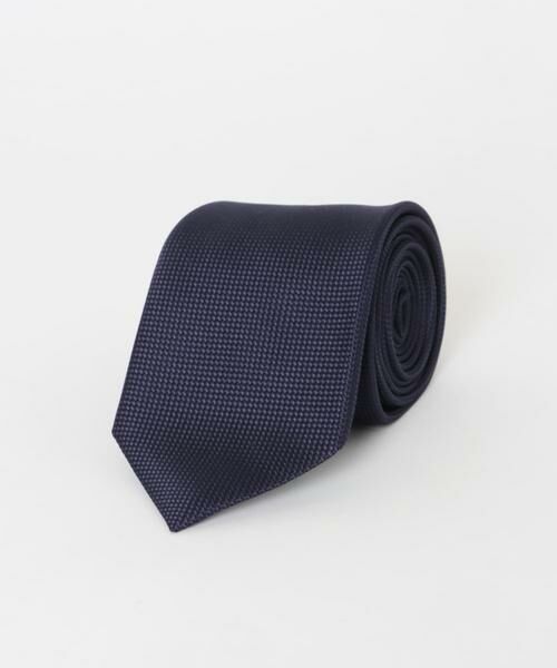URBAN RESEARCH DOORS / アーバンリサーチ ドアーズ ネクタイ | LIFE STYLE TAILOR　26SS国内タイ無地2（ネイビー）
