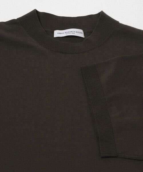 URBAN RESEARCH DOORS / アーバンリサーチ ドアーズ シャツ・ブラウス | LIFE STYLE TAILOR　ハイゲージクルーネック半袖ニット | 詳細2