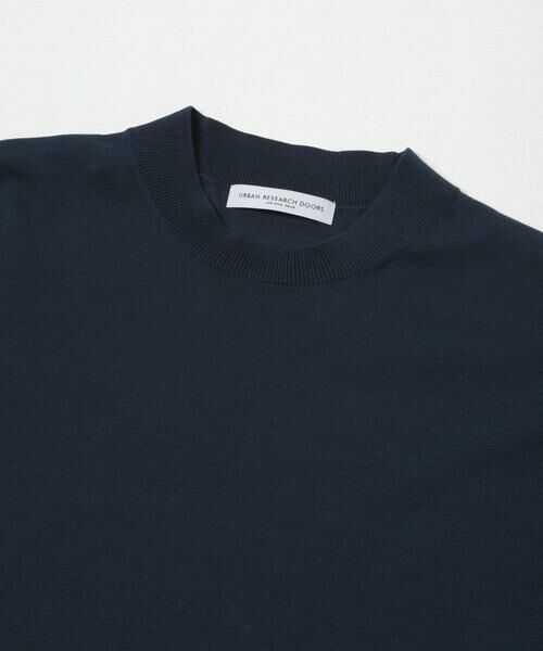 URBAN RESEARCH DOORS / アーバンリサーチ ドアーズ シャツ・ブラウス | LIFE STYLE TAILOR　ハイゲージクルーネック半袖ニット | 詳細4