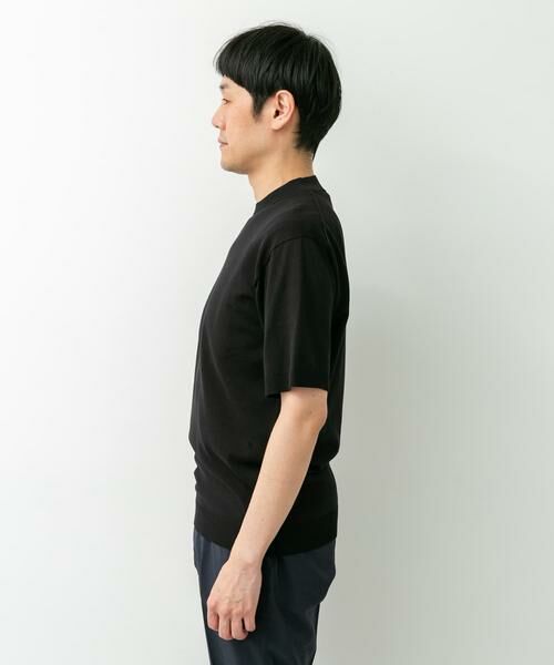 URBAN RESEARCH DOORS / アーバンリサーチ ドアーズ シャツ・ブラウス | LIFE STYLE TAILOR　ハイゲージクルーネック半袖ニット | 詳細23
