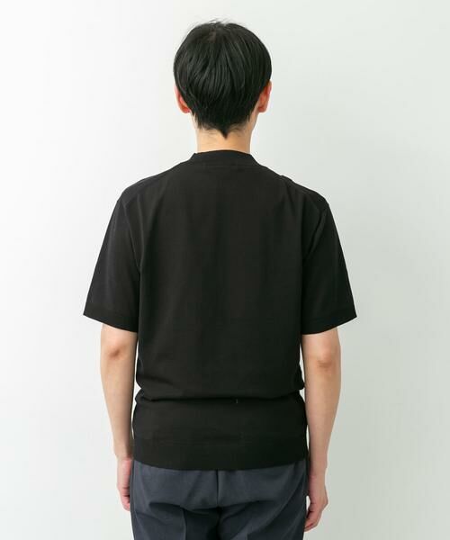 URBAN RESEARCH DOORS / アーバンリサーチ ドアーズ シャツ・ブラウス | LIFE STYLE TAILOR　ハイゲージクルーネック半袖ニット | 詳細24