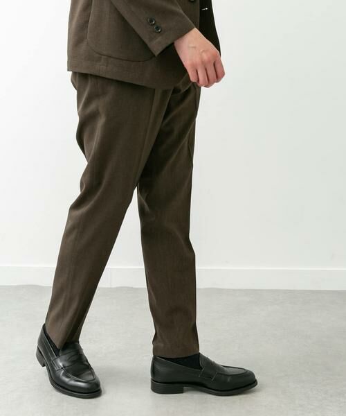 URBAN RESEARCH DOORS / アーバンリサーチ ドアーズ スラックス・ドレスパンツ | LIFE STYLE TAILOR リネンライクコンフォータブルパンツ | 詳細9