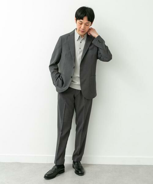 URBAN RESEARCH DOORS / アーバンリサーチ ドアーズ スラックス・ドレスパンツ | LIFE STYLE TAILOR リネンライクコンフォータブルパンツ | 詳細27
