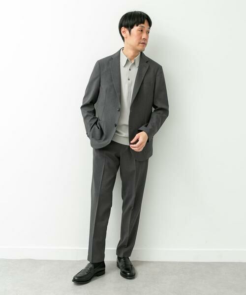 URBAN RESEARCH DOORS / アーバンリサーチ ドアーズ スラックス・ドレスパンツ | LIFE STYLE TAILOR リネンライクコンフォータブルパンツ | 詳細28