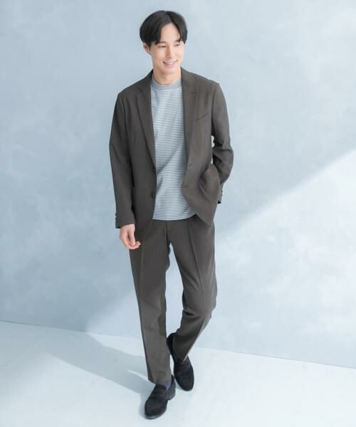 URBAN RESEARCH DOORS / アーバンリサーチ ドアーズ その他アウター | LIFE STYLE TAILOR　リネンライクコンフォータブルジャケット | 詳細12