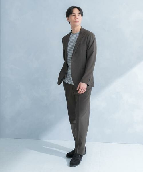 URBAN RESEARCH DOORS / アーバンリサーチ ドアーズ その他アウター | LIFE STYLE TAILOR　リネンライクコンフォータブルジャケット | 詳細13