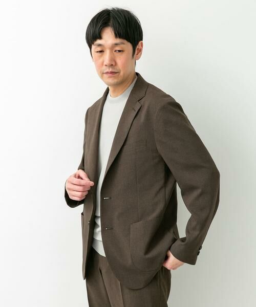URBAN RESEARCH DOORS / アーバンリサーチ ドアーズ その他アウター | LIFE STYLE TAILOR　リネンライクコンフォータブルジャケット | 詳細3