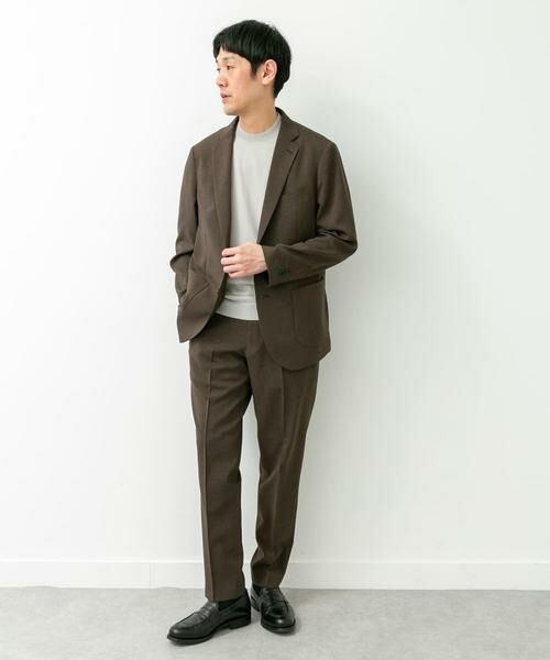 URBAN RESEARCH DOORS / アーバンリサーチ ドアーズ その他アウター | LIFE STYLE TAILOR　リネンライクコンフォータブルジャケット | 詳細5
