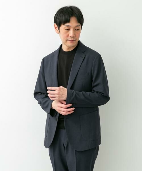 URBAN RESEARCH DOORS / アーバンリサーチ ドアーズ その他アウター | LIFE STYLE TAILOR　リネンライクコンフォータブルジャケット | 詳細16
