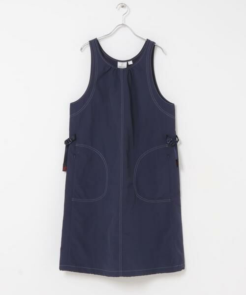 URBAN RESEARCH DOORS / アーバンリサーチ ドアーズ ワンピース | GRAMICCI　NYLON DRESS（ネイビー）