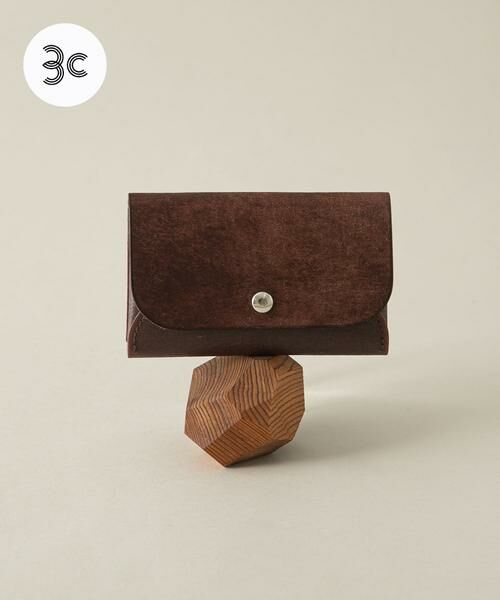 URBAN RESEARCH DOORS / アーバンリサーチ ドアーズ 財布・コインケース・マネークリップ | 『別注』UNROOF×commpost カードケース（ブラウン）