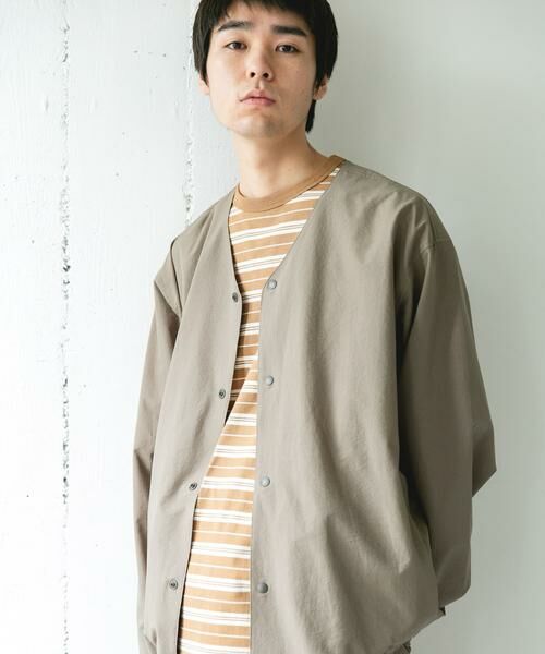 URBAN RESEARCH DOORS / アーバンリサーチ ドアーズ ノーカラージャケット | 『別注』Marmot×DOORS　DOTAIR CARDIGAN SHIRTS | 詳細1