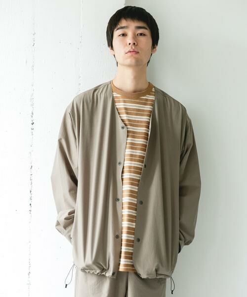 URBAN RESEARCH DOORS / アーバンリサーチ ドアーズ ノーカラージャケット | 『別注』Marmot×DOORS　DOTAIR CARDIGAN SHIRTS | 詳細4