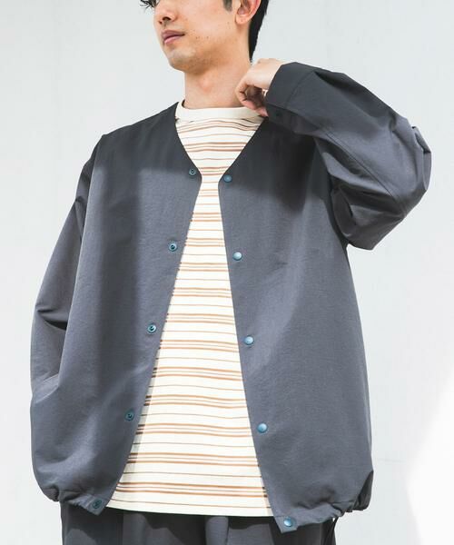 URBAN RESEARCH DOORS / アーバンリサーチ ドアーズ ノーカラージャケット | 『別注』Marmot×DOORS　DOTAIR CARDIGAN SHIRTS | 詳細9