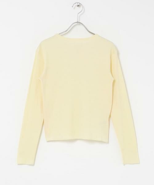 URBAN RESEARCH DOORS / アーバンリサーチ ドアーズ Tシャツ | MEYAME　SOFT RIB LONG SLEEVE T-SHIRTS | 詳細8