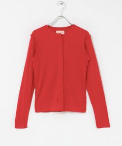 URBAN RESEARCH DOORS / アーバンリサーチ ドアーズ カーディガン・ボレロ | MEYAME　SOFT RIB SIDE STITCH CARDIGAN