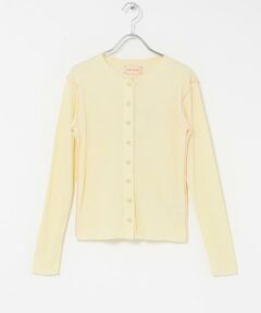 URBAN RESEARCH DOORS / アーバンリサーチ ドアーズ カーディガン・ボレロ | MEYAME　SOFT RIB SIDE STITCH CARDIGAN