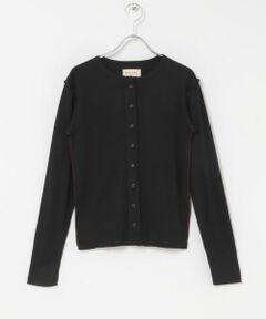 URBAN RESEARCH DOORS / アーバンリサーチ ドアーズ カーディガン・ボレロ | MEYAME　SOFT RIB SIDE STITCH CARDIGAN