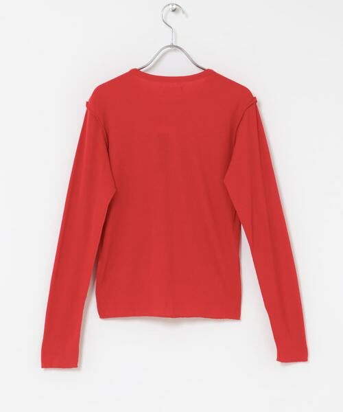 URBAN RESEARCH DOORS / アーバンリサーチ ドアーズ カーディガン・ボレロ | MEYAME　SOFT RIB SIDE STITCH CARDIGAN | 詳細3