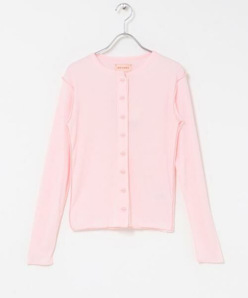 URBAN RESEARCH DOORS / アーバンリサーチ ドアーズ カーディガン・ボレロ | MEYAME　SOFT RIB SIDE STITCH CARDIGAN | 詳細6