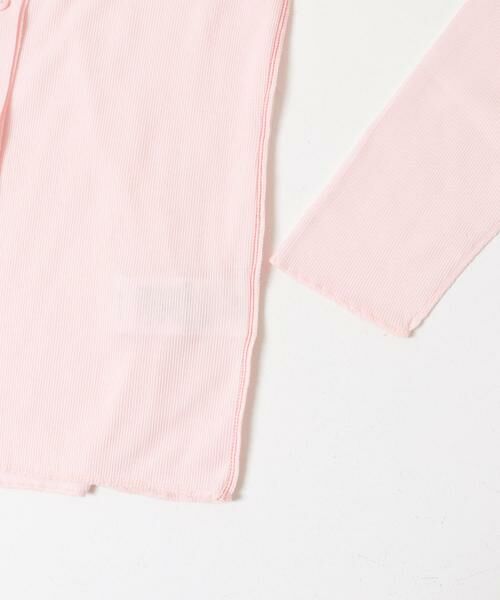URBAN RESEARCH DOORS / アーバンリサーチ ドアーズ カーディガン・ボレロ | MEYAME　SOFT RIB SIDE STITCH CARDIGAN | 詳細7