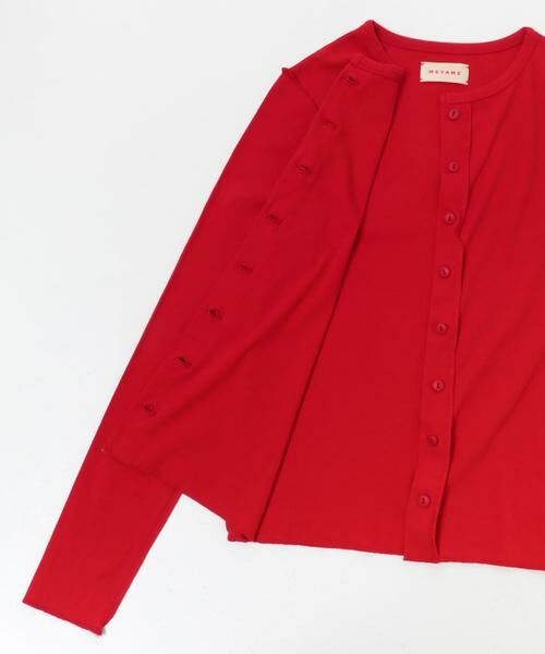 URBAN RESEARCH DOORS / アーバンリサーチ ドアーズ カーディガン・ボレロ | MEYAME　MANY BUTTON CARDIGAN | 詳細4