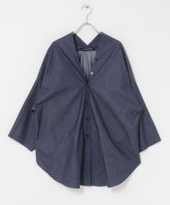 URBAN RESEARCH DOORS / アーバンリサーチ ドアーズ シャツ・ブラウス | mizuiro-ind　V NECK DENIM SHIRTS