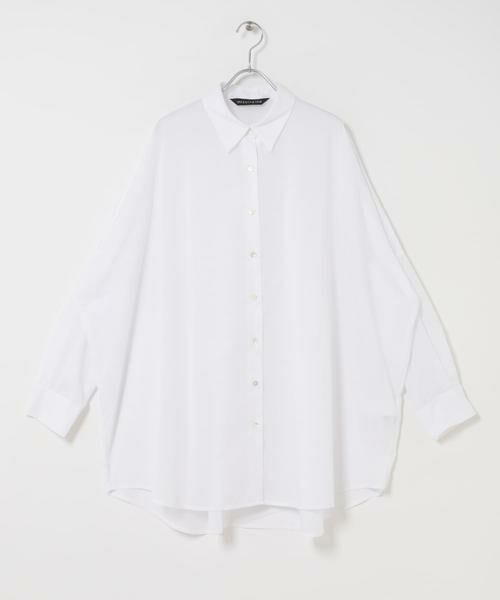 URBAN RESEARCH DOORS / アーバンリサーチ ドアーズ シャツ・ブラウス | mizuiro-ind　T/C SHEER WIDE SHIRTS | 詳細1