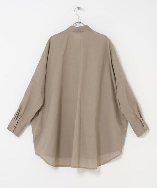 URBAN RESEARCH DOORS / アーバンリサーチ ドアーズ シャツ・ブラウス | mizuiro-ind　T/C SHEER WIDE SHIRTS | 詳細8
