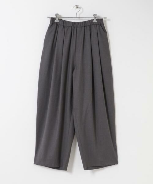 URBAN RESEARCH DOORS / アーバンリサーチ ドアーズ その他パンツ | mizuiro-ind　WIDE TUCK PANTS（ダークグレー）