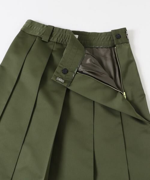 URBAN RESEARCH DOORS / アーバンリサーチ ドアーズ スカート | Scye　TAFFETAPLEATEATED SKIRT | 詳細2