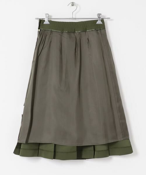 URBAN RESEARCH DOORS / アーバンリサーチ ドアーズ スカート | Scye　TAFFETAPLEATEATED SKIRT | 詳細4