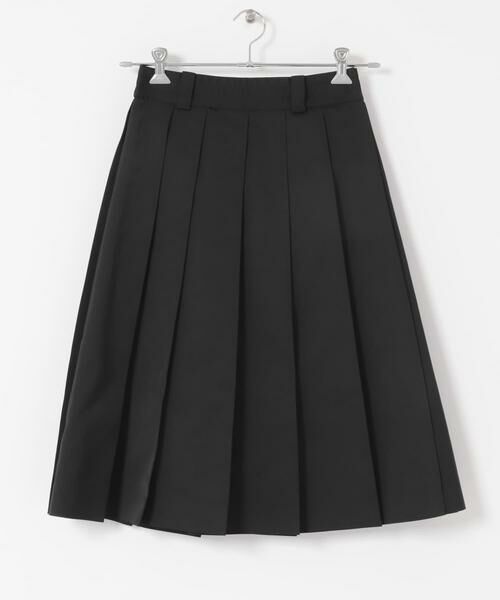 URBAN RESEARCH DOORS / アーバンリサーチ ドアーズ スカート | Scye　TAFFETAPLEATEATED SKIRT（ブラック）