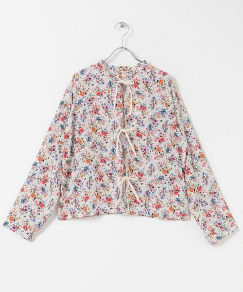 URBAN RESEARCH DOORS / アーバンリサーチ ドアーズ シャツ・ブラウス | MEYAME　BLOUSE JACKET (FLOWER) | 詳細1
