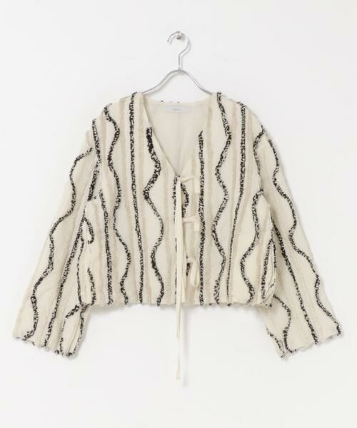 URBAN RESEARCH DOORS / アーバンリサーチ ドアーズ ノーカラージャケット | ARCHI　FUZZJQJACKET | 詳細1