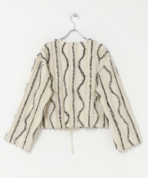 URBAN RESEARCH DOORS / アーバンリサーチ ドアーズ ノーカラージャケット | ARCHI　FUZZJQJACKET | 詳細4