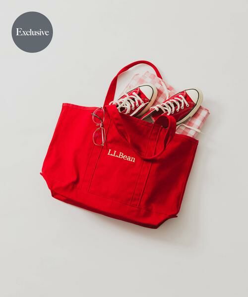 URBAN RESEARCH DOORS / アーバンリサーチ ドアーズ トートバッグ | 『別注』L.L.Bean×DOORS　GROCERY TOTE（レッド）