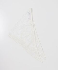 LAYAS　LACE TRIANGLE SCARF