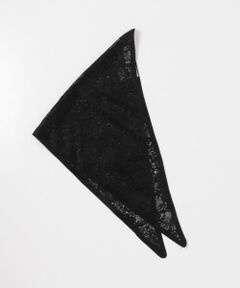 URBAN RESEARCH DOORS / アーバンリサーチ ドアーズ バンダナ・スカーフ | LAYAS　LACE TRIANGLE SCARF