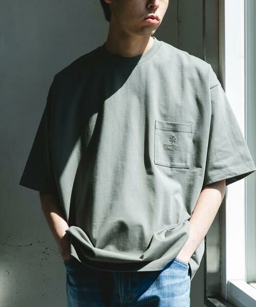 URBAN RESEARCH DOORS / アーバンリサーチ ドアーズ Tシャツ | 『別注』Snow Peak Apparel×DOORS　POCKET LOGO SHORT-SLEEVE T-SHIRTS | 詳細1