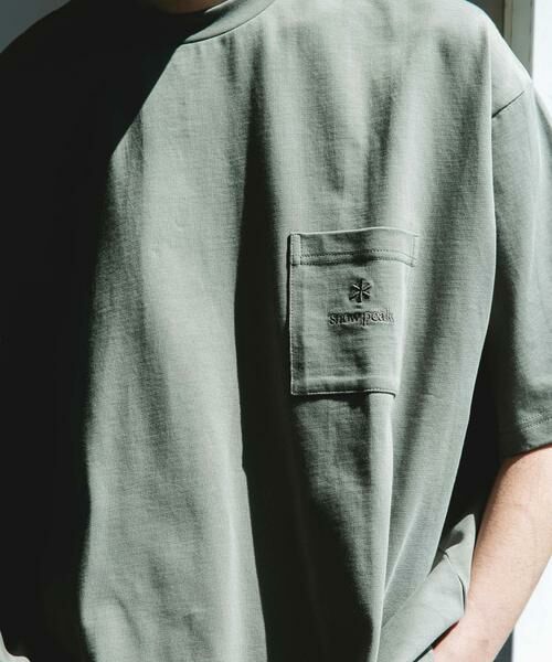 URBAN RESEARCH DOORS / アーバンリサーチ ドアーズ Tシャツ | 『別注』Snow Peak Apparel×DOORS　POCKET LOGO SHORT-SLEEVE T-SHIRTS | 詳細3
