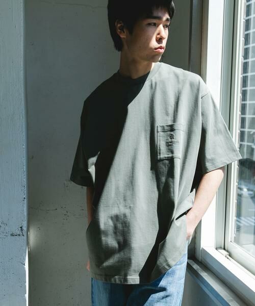 URBAN RESEARCH DOORS / アーバンリサーチ ドアーズ Tシャツ | 『別注』Snow Peak Apparel×DOORS　POCKET LOGO SHORT-SLEEVE T-SHIRTS | 詳細4