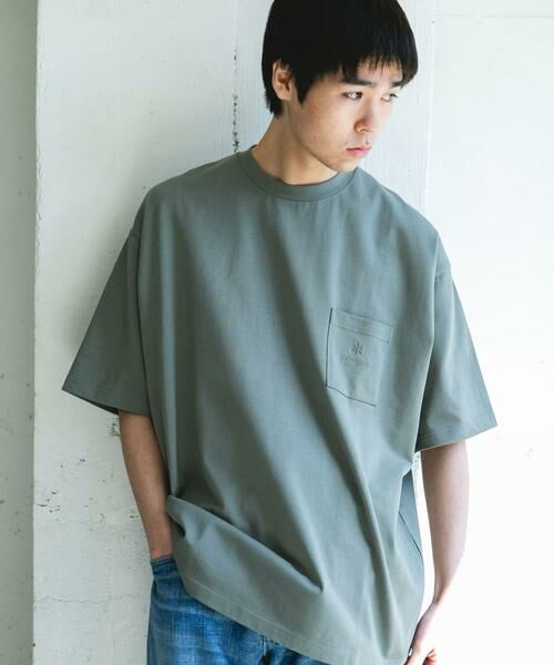 URBAN RESEARCH DOORS / アーバンリサーチ ドアーズ Tシャツ | 『別注』Snow Peak Apparel×DOORS　POCKET LOGO SHORT-SLEEVE T-SHIRTS | 詳細6
