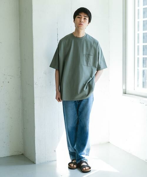 URBAN RESEARCH DOORS / アーバンリサーチ ドアーズ Tシャツ | 『別注』Snow Peak Apparel×DOORS　POCKET LOGO SHORT-SLEEVE T-SHIRTS | 詳細7