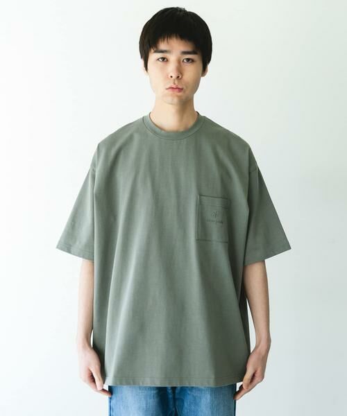 URBAN RESEARCH DOORS / アーバンリサーチ ドアーズ Tシャツ | 『別注』Snow Peak Apparel×DOORS　POCKET LOGO SHORT-SLEEVE T-SHIRTS | 詳細8