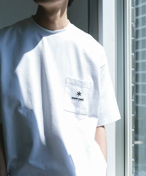 URBAN RESEARCH DOORS / アーバンリサーチ ドアーズ Tシャツ | 『別注』Snow Peak Apparel×DOORS　POCKET LOGO SHORT-SLEEVE T-SHIRTS | 詳細29