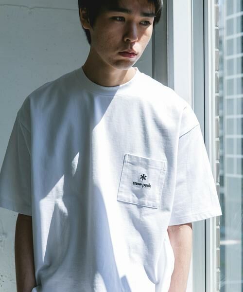 URBAN RESEARCH DOORS / アーバンリサーチ ドアーズ Tシャツ | 『別注』Snow Peak Apparel×DOORS　POCKET LOGO SHORT-SLEEVE T-SHIRTS | 詳細30