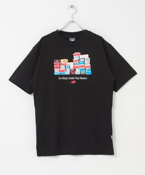 URBAN RESEARCH DOORS / アーバンリサーチ ドアーズ Tシャツ | NEW BALANCE　ボックスTシャツ | 詳細8