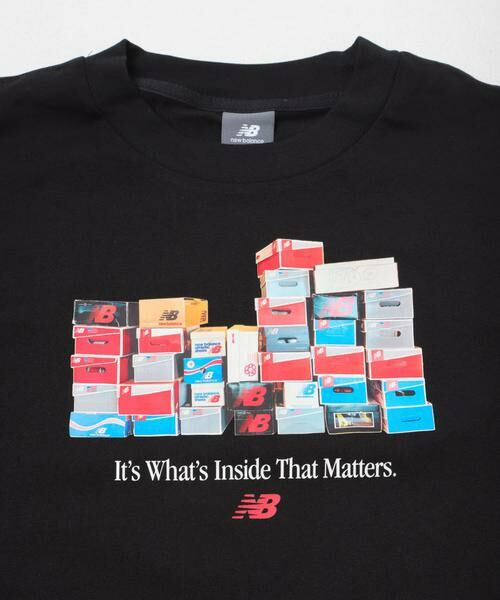 URBAN RESEARCH DOORS / アーバンリサーチ ドアーズ Tシャツ | NEW BALANCE　ボックスTシャツ | 詳細9