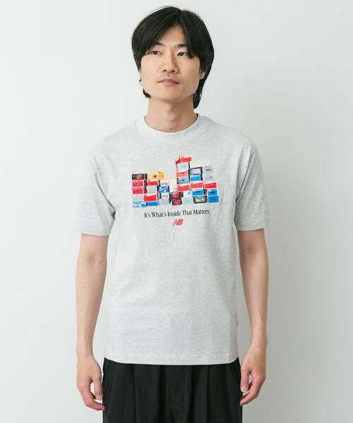 URBAN RESEARCH DOORS / アーバンリサーチ ドアーズ Tシャツ | NEW BALANCE　ボックスTシャツ | 詳細10